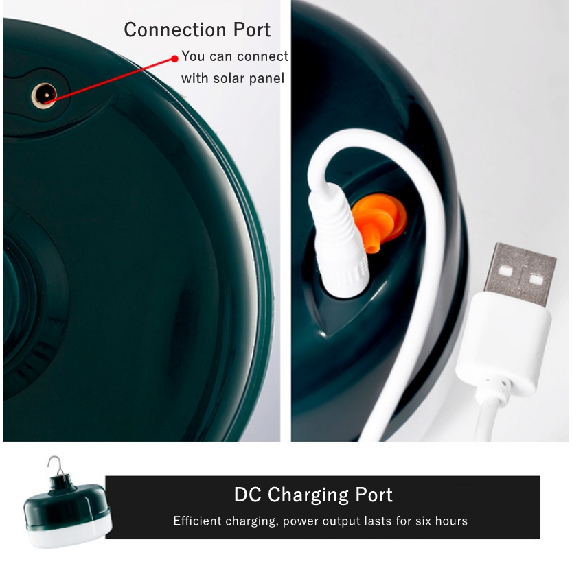 Magnet Emergency Bulb USB Charging DC12V/24V