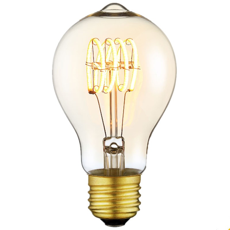 Spiral A60 LED Filament Bulb